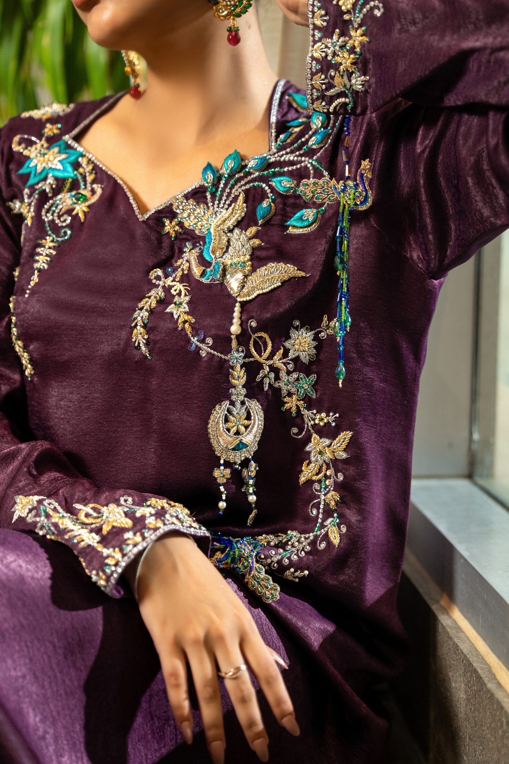 Sana R. in Mehmooda Aftab Bridal